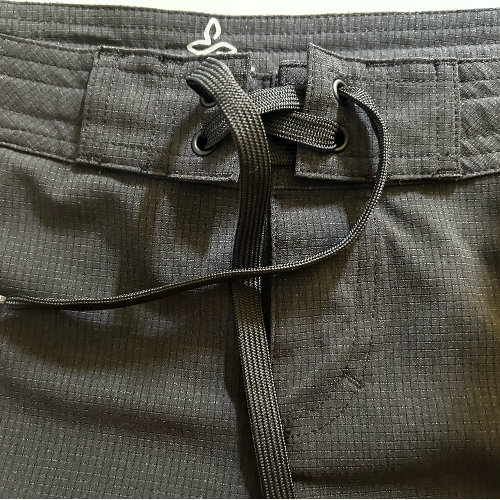 PRANA Ebelie Board Shorts in Black - Women’s Size S - Picture 2 of 9